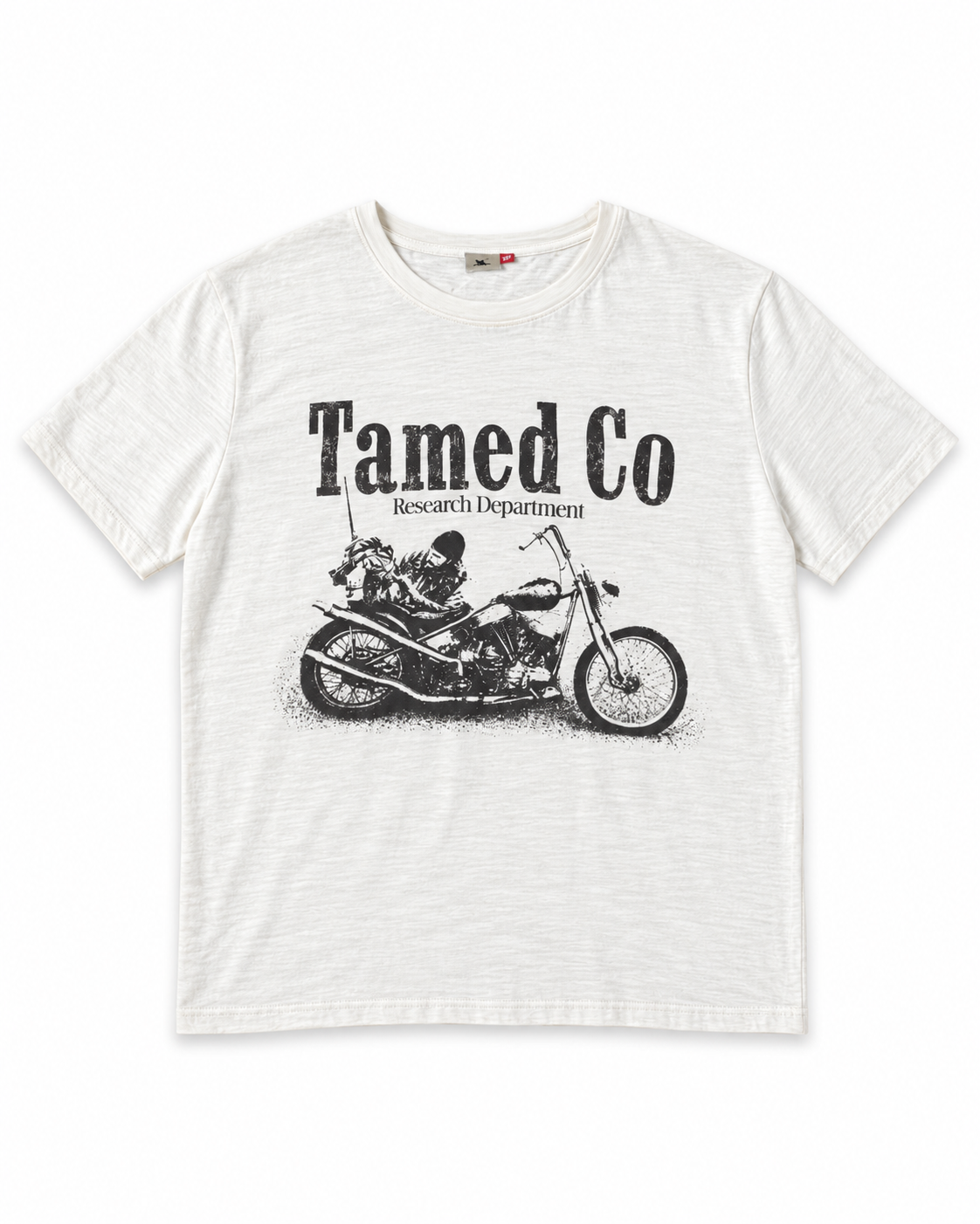 “RESEARCH” Slub cotton T
