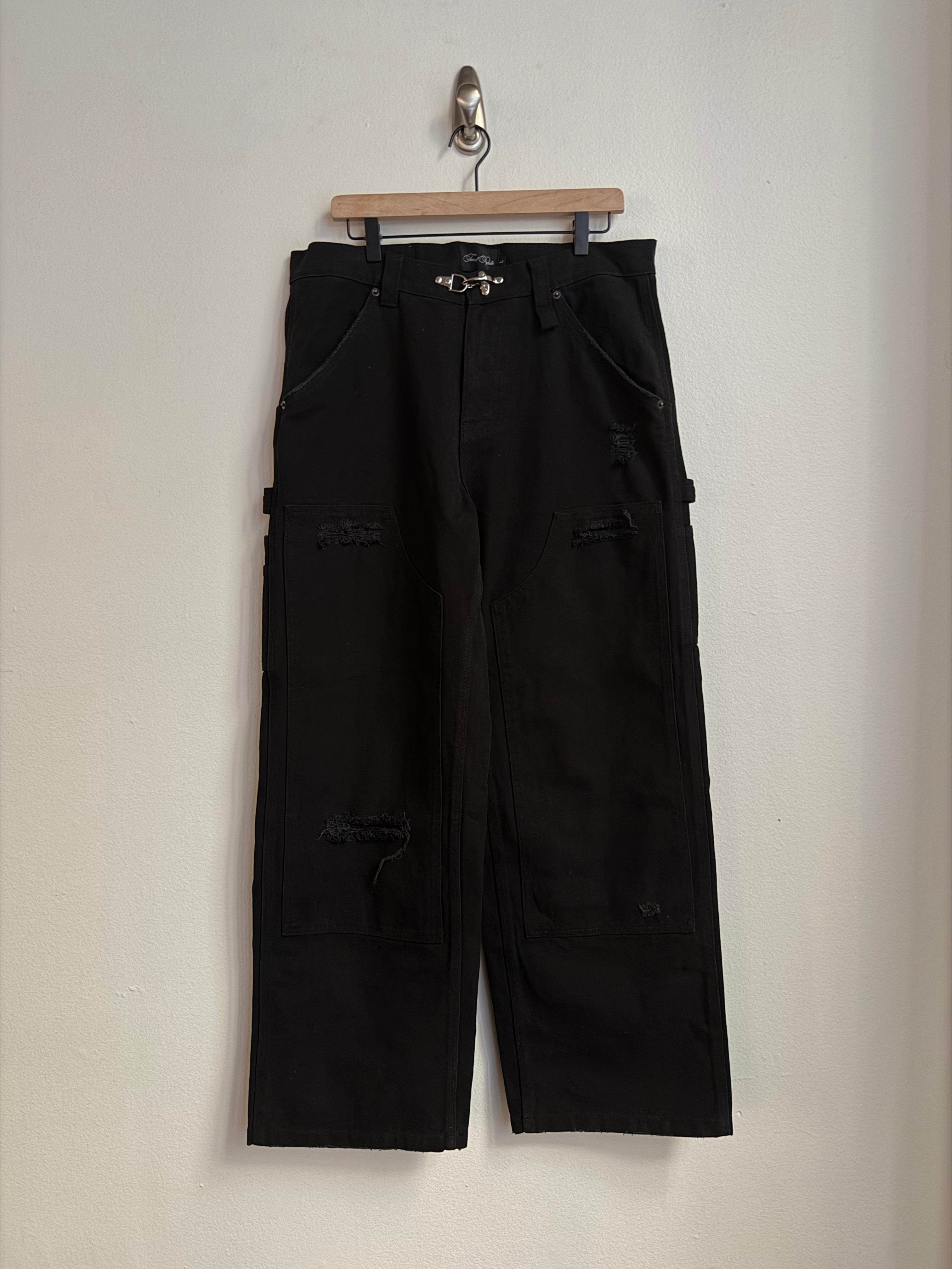 "WORKING MAN" double knees (Black)