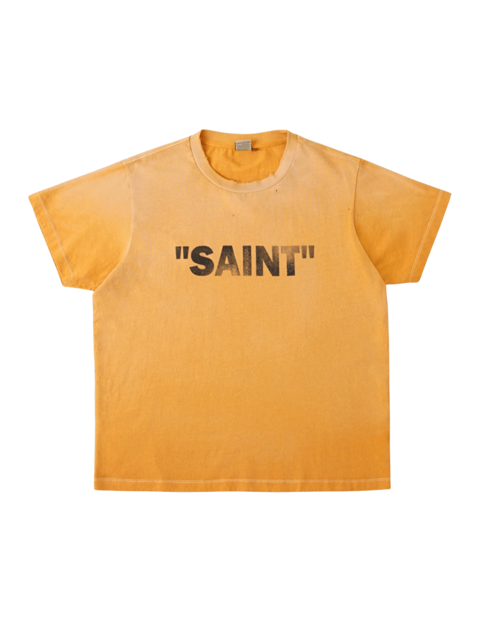 SAINT' lightweight distressed T