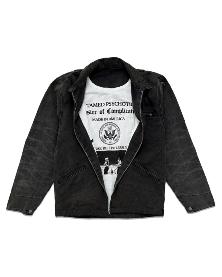"INNER WAR" coat