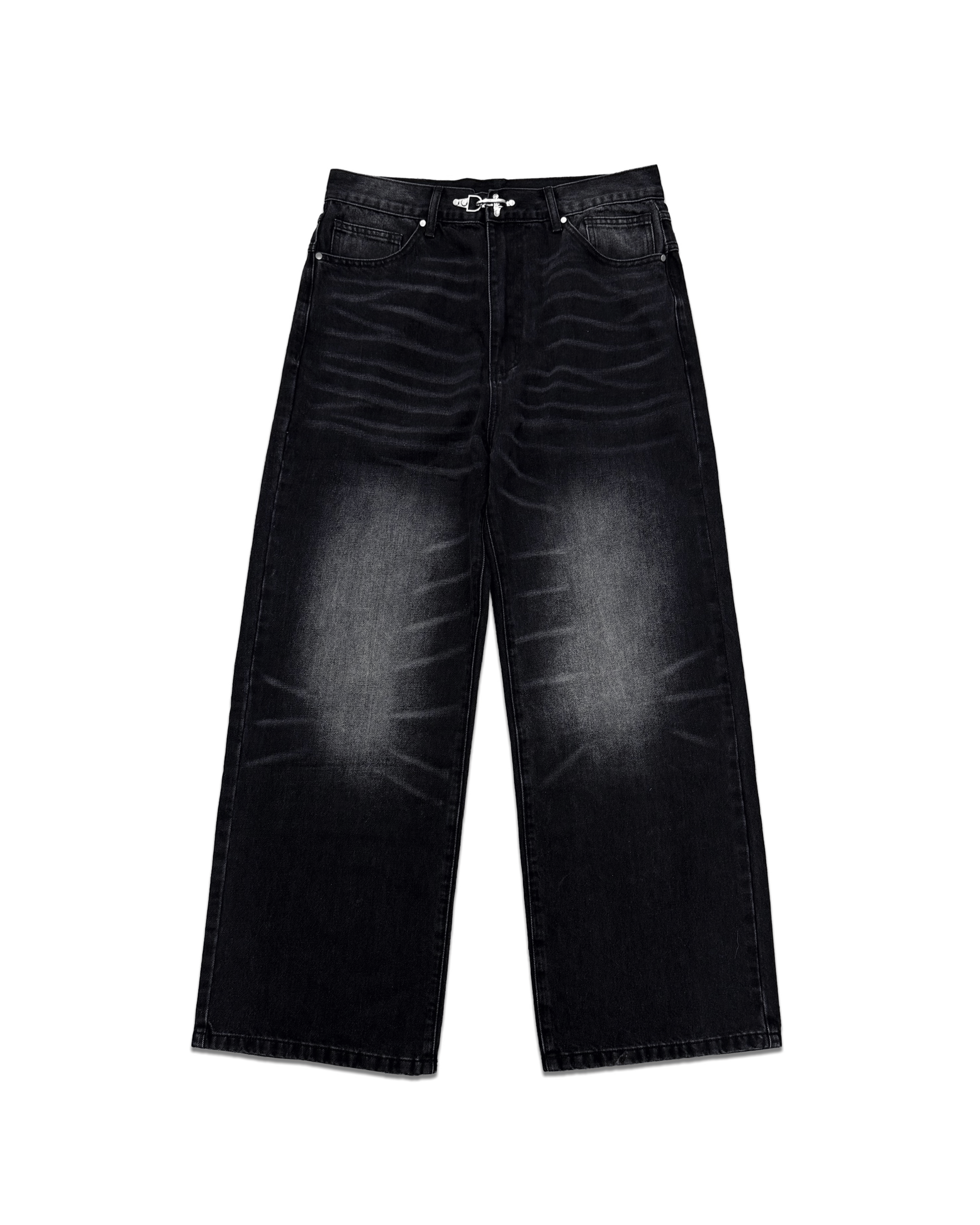 "Whisker" denim (black)
