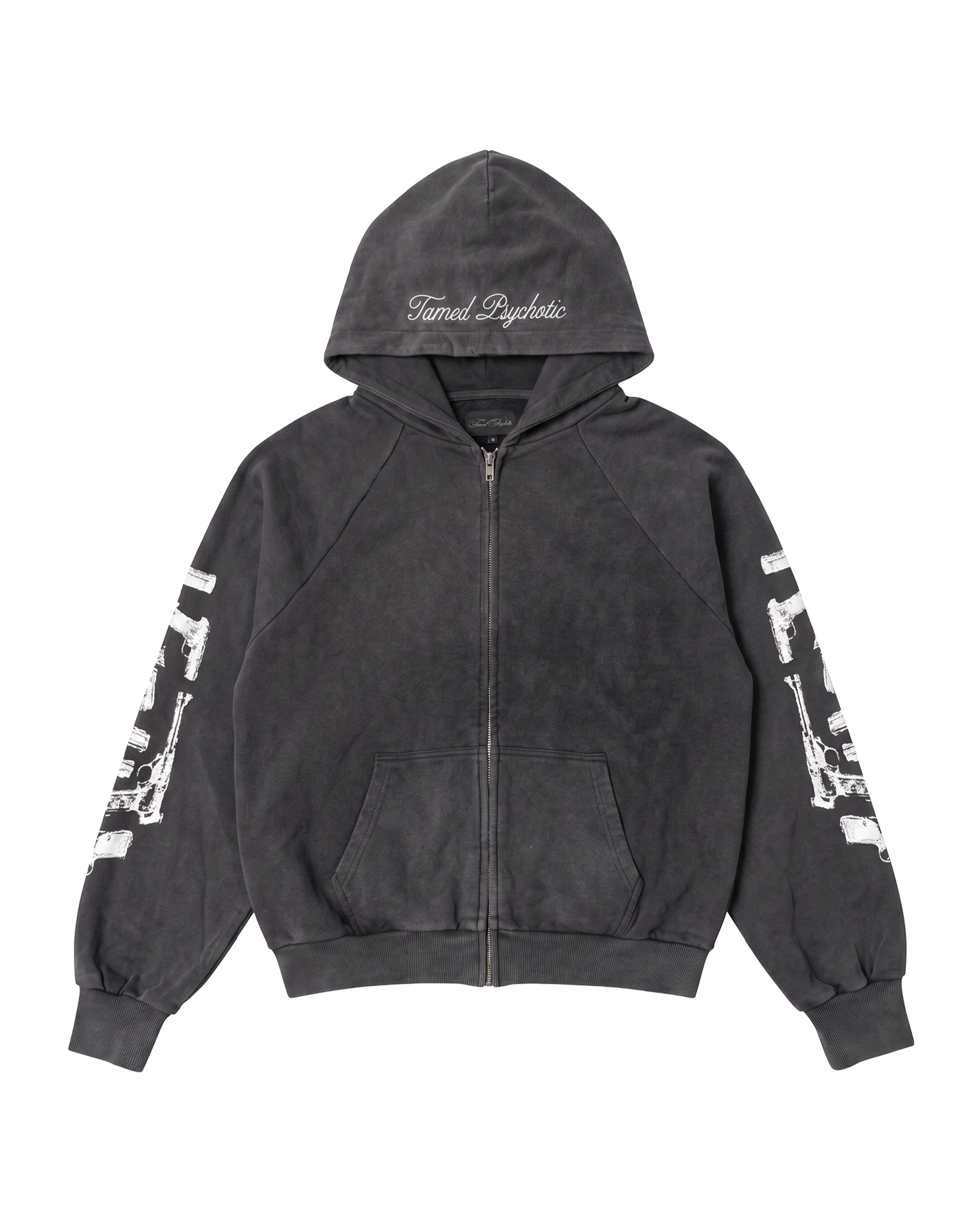 "FIELD ISSUE" zip hoodie