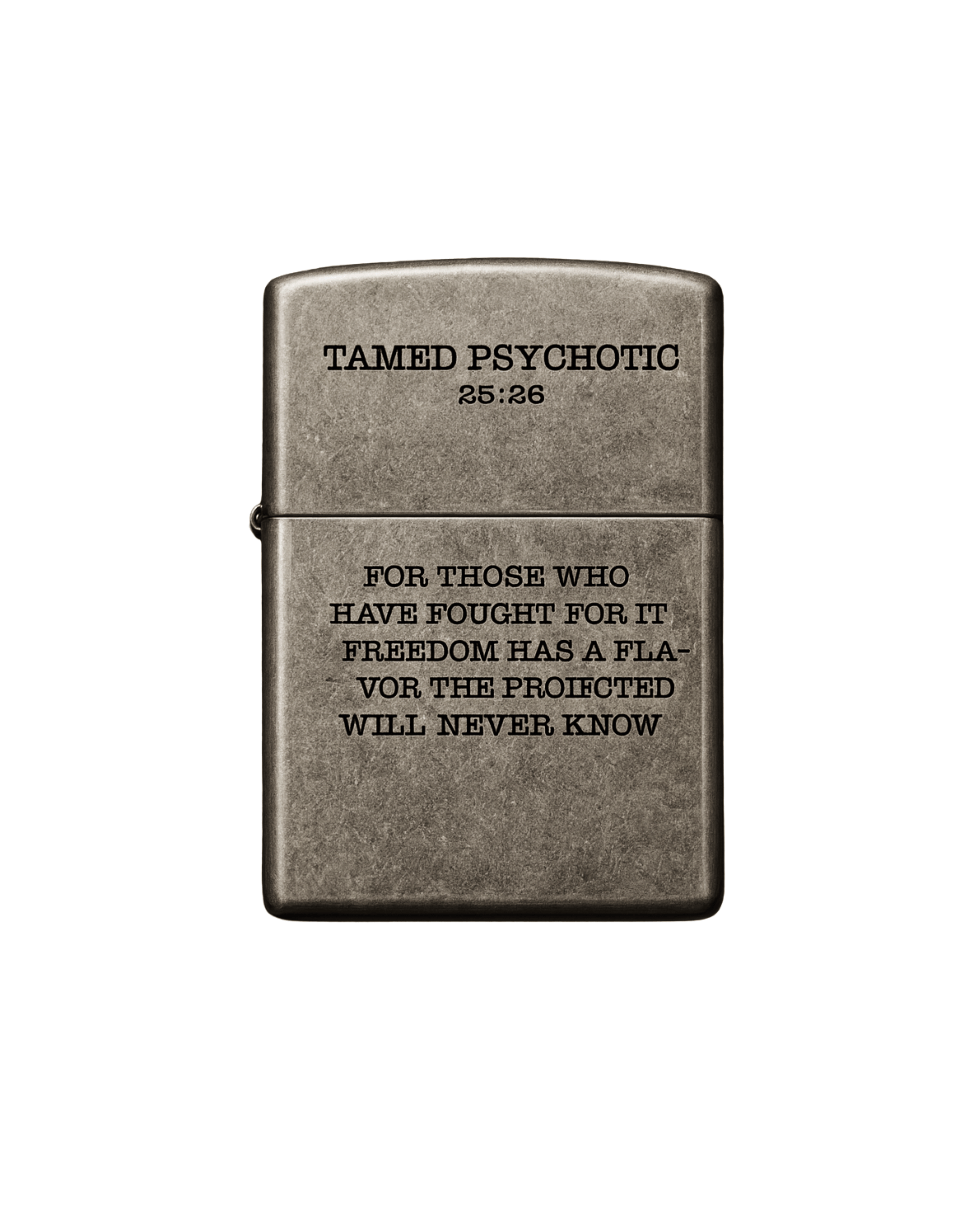 "FREEDOM" zippo lighter