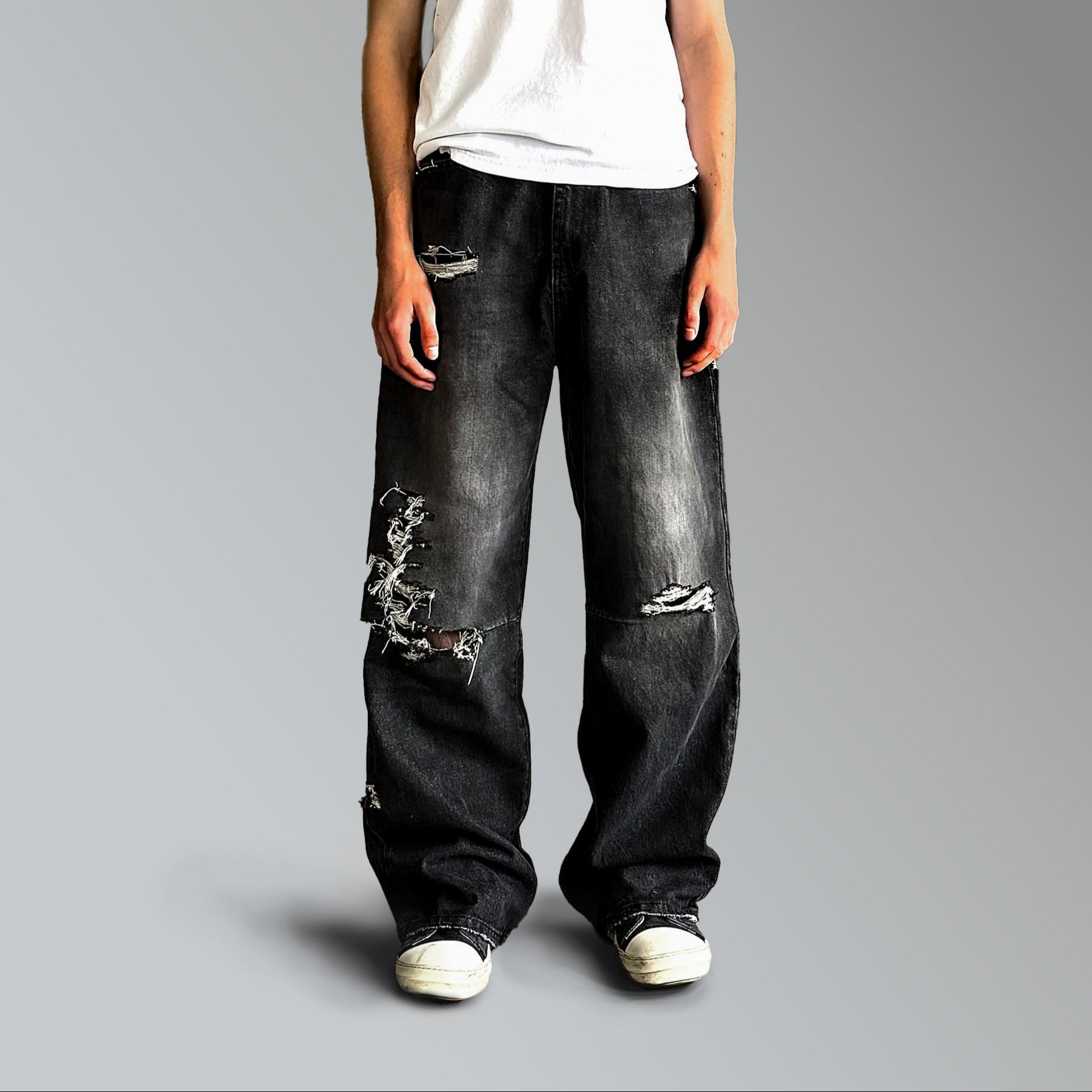 V3 MAVERICK DENIM (BLACK)