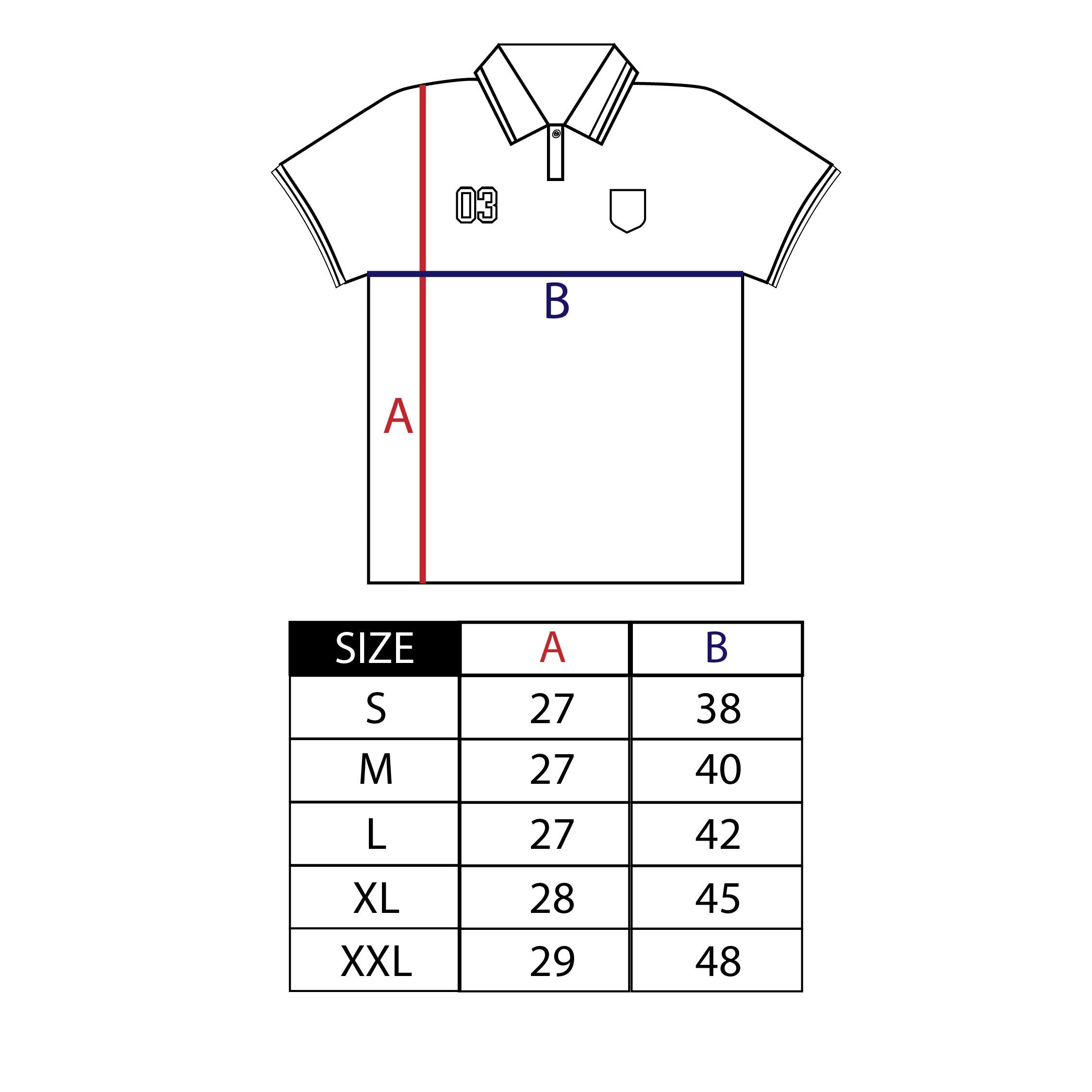 STRIPED JERSEY POLO (RED)