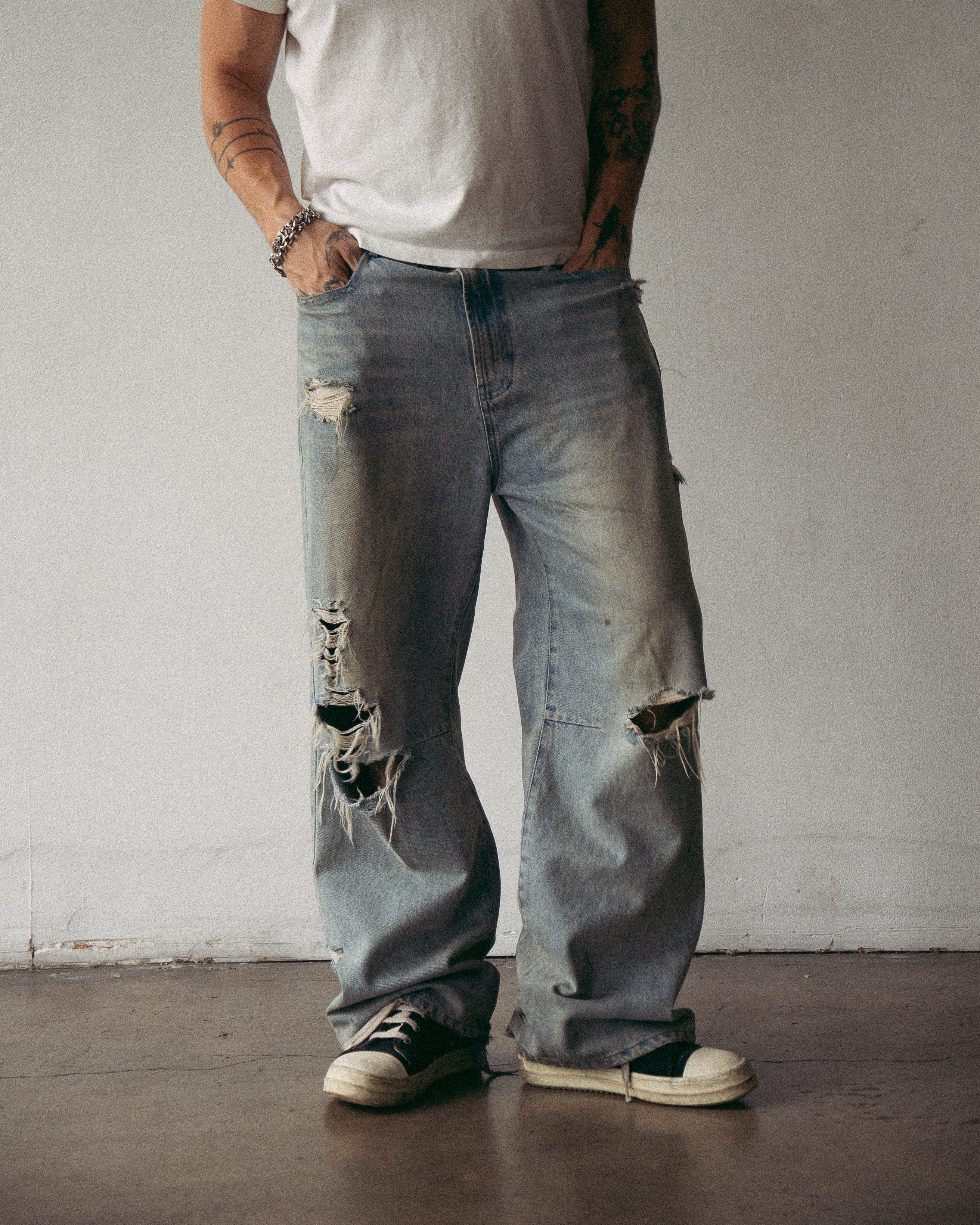 "V3 MAVERICK" denim(blue)