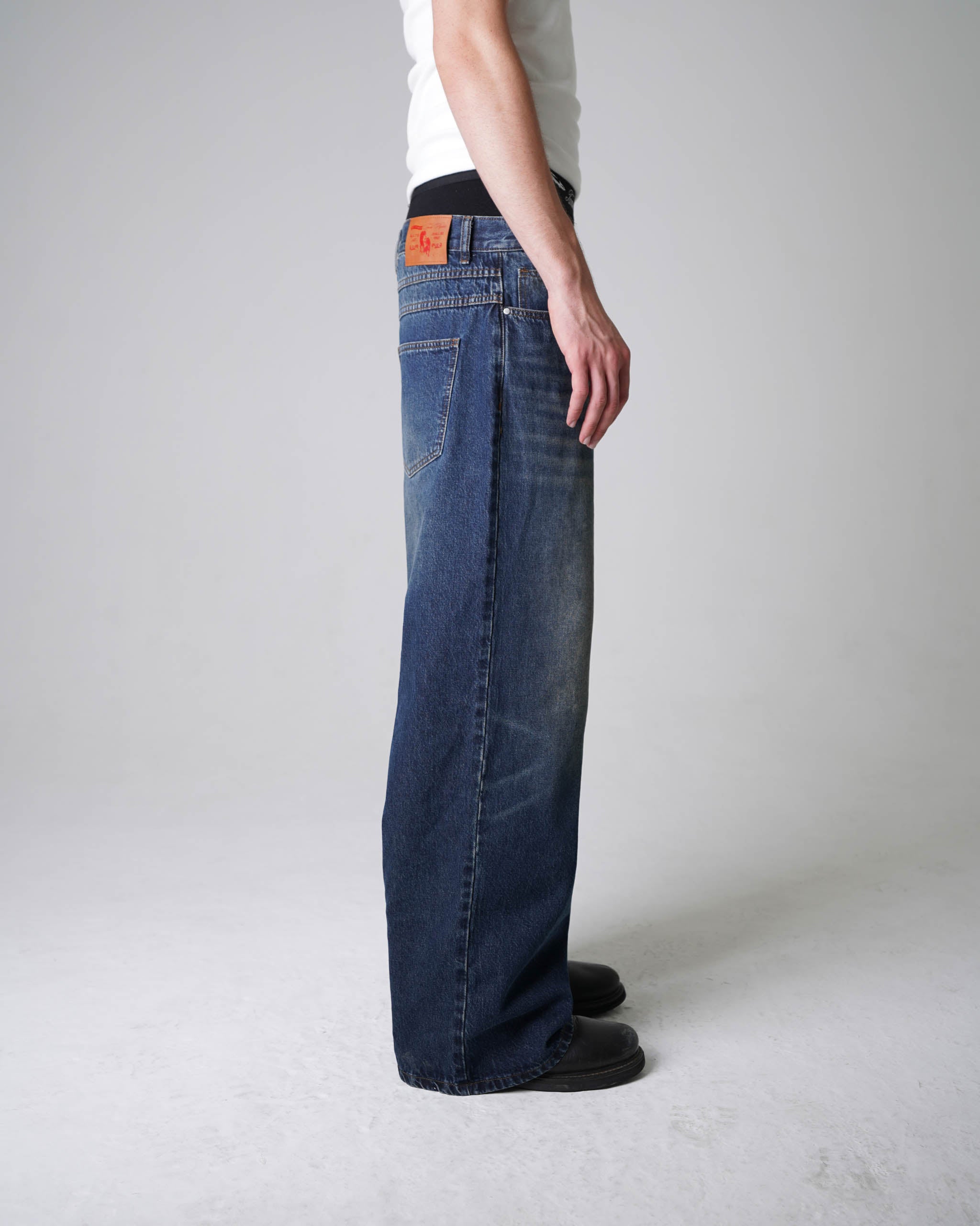 "Whisker" denim (blue)