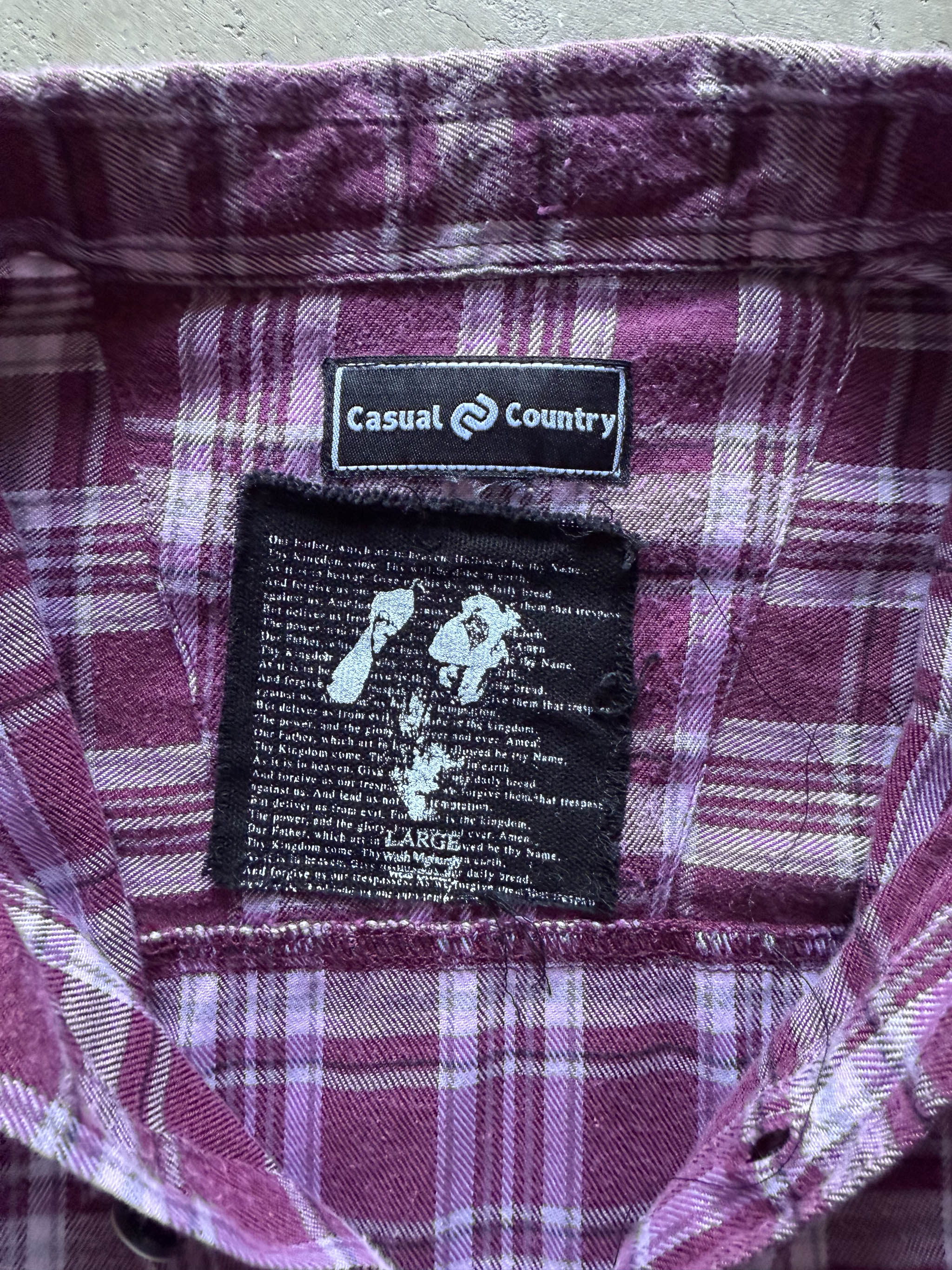 TAMED REWORK FLANNEL #76 (L)