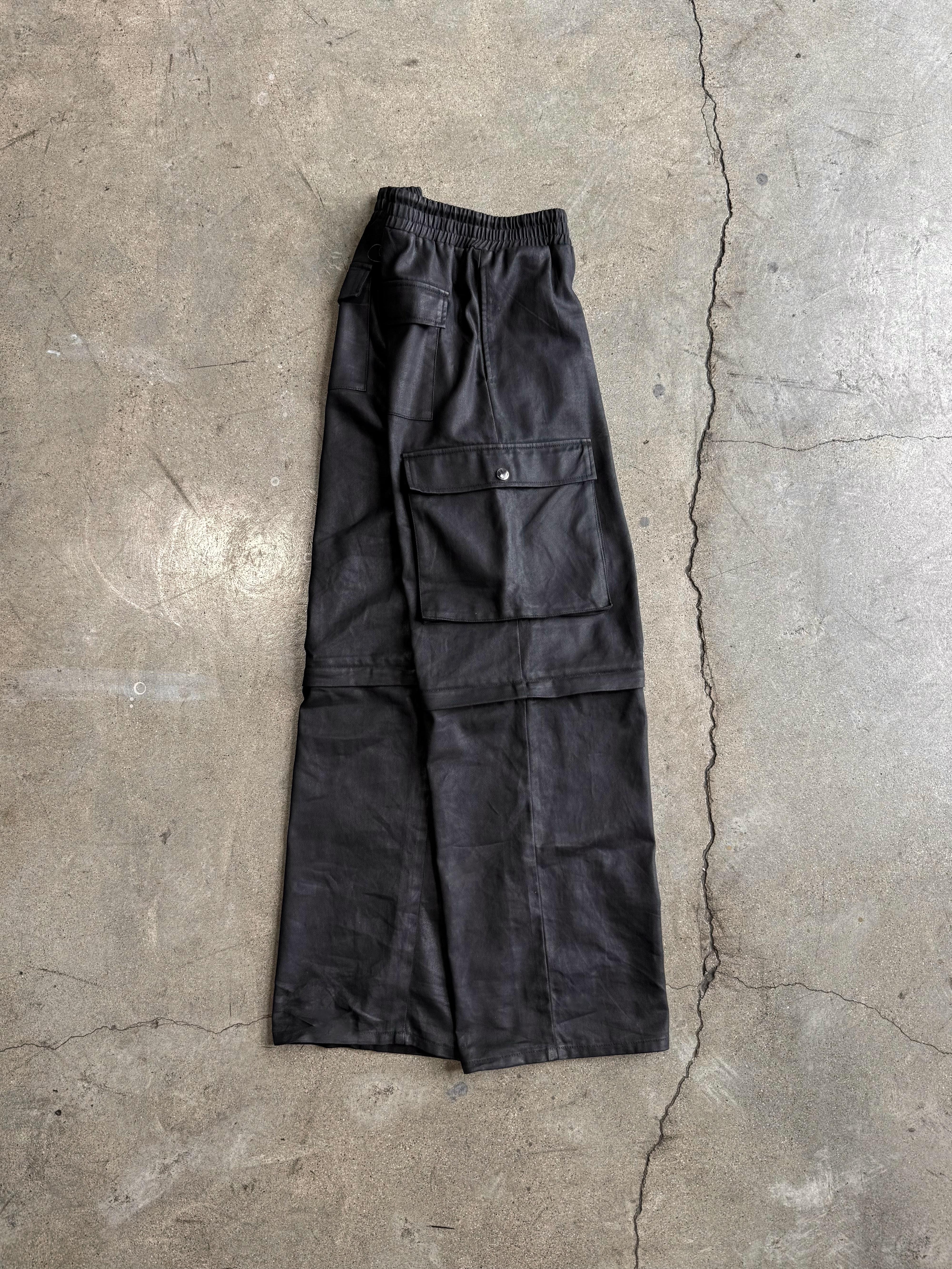 MUDSACK WAXED CARGO PANTS