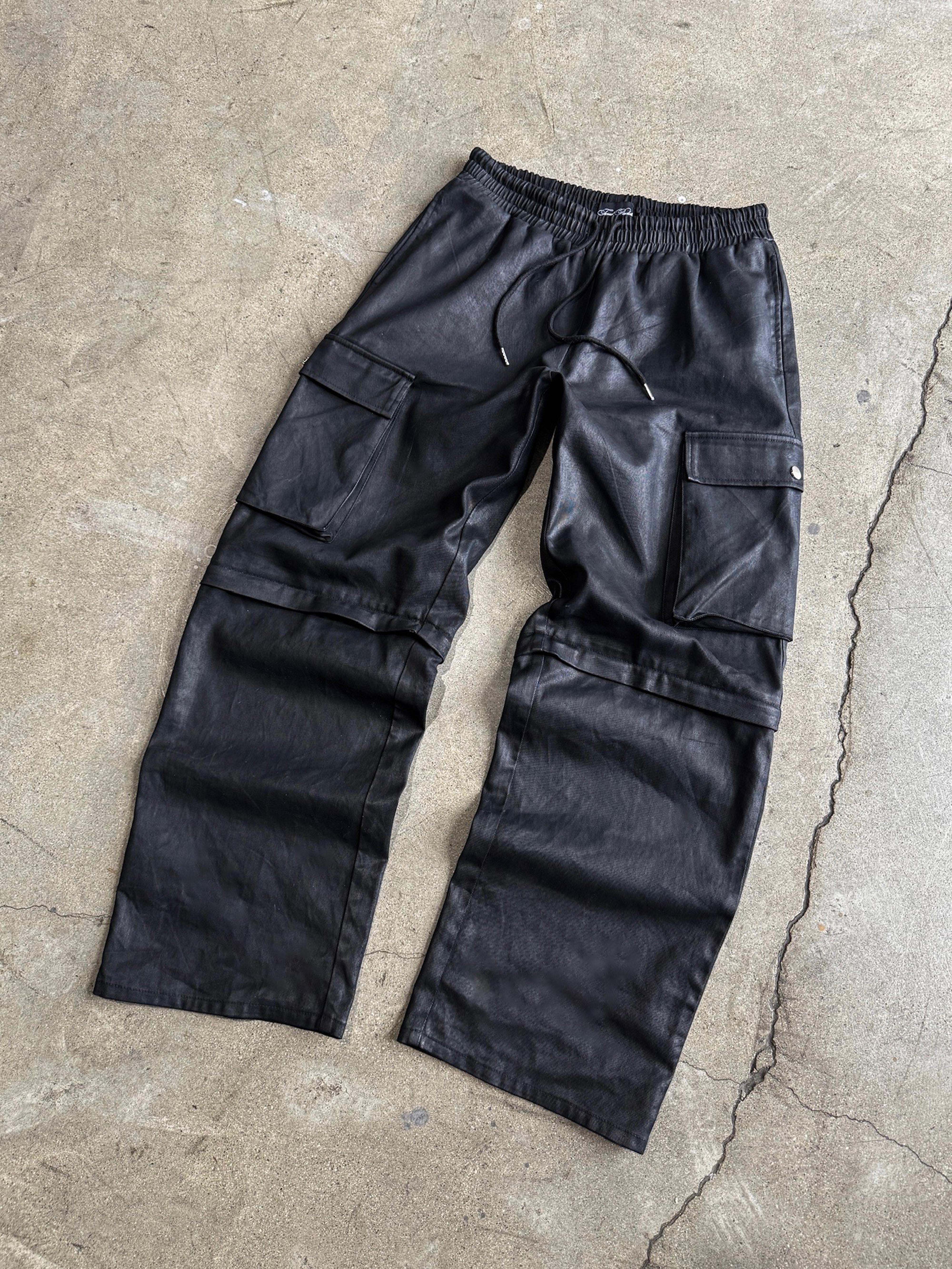 MUDSACK WAXED CARGO PANTS