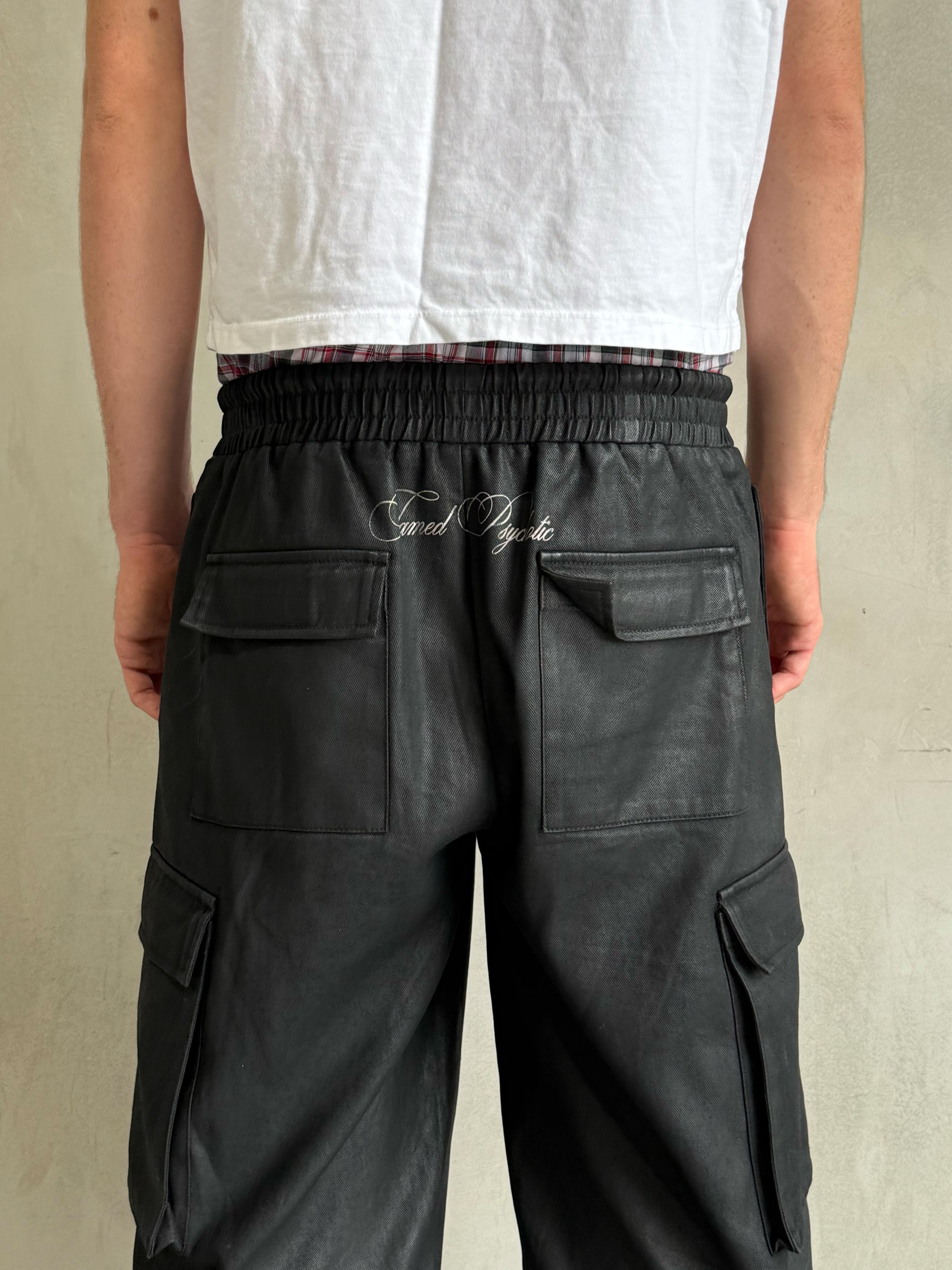 MUDSACK WAXED CARGO PANTS