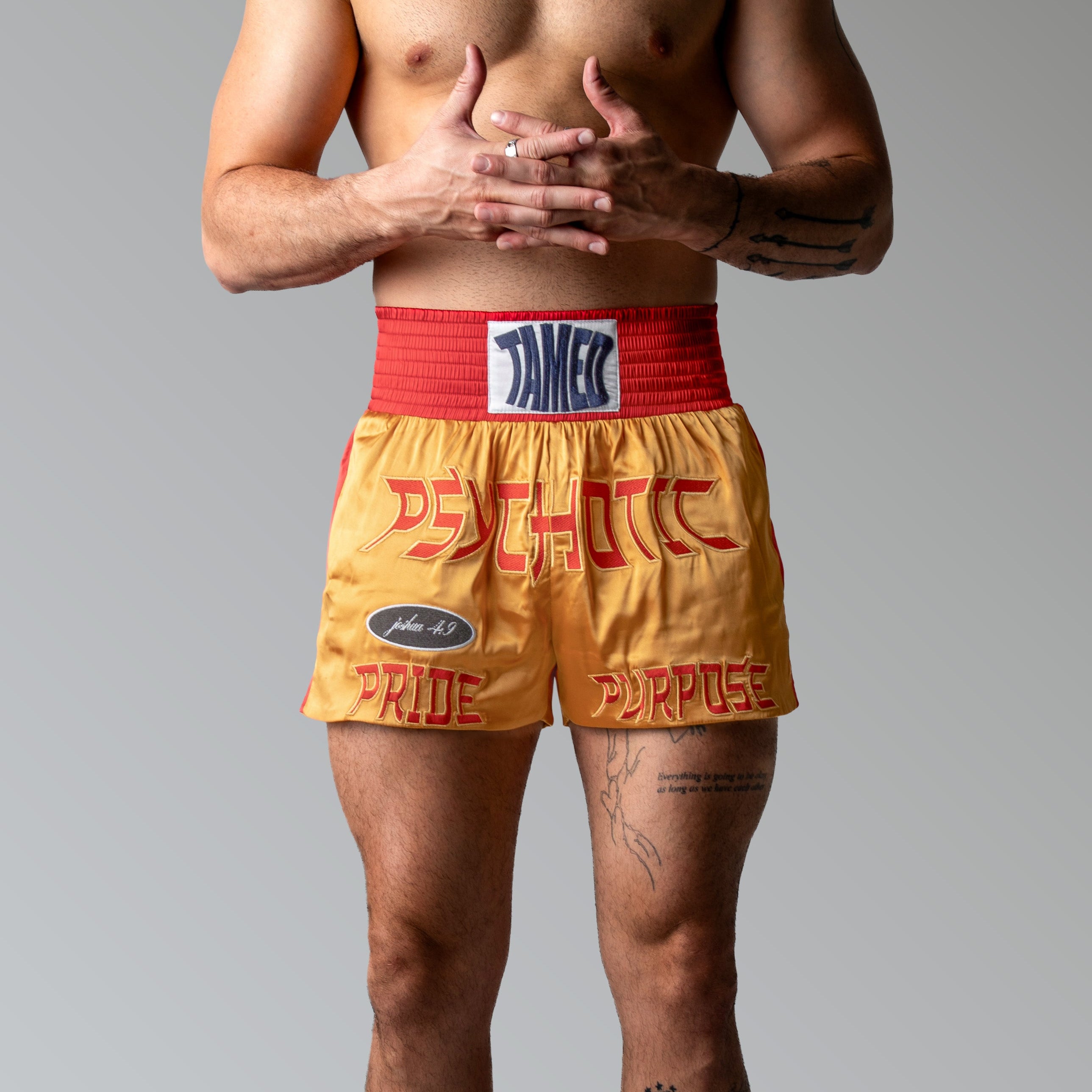 PRIDE & PURPOSE MUAY THAI SHORTS
