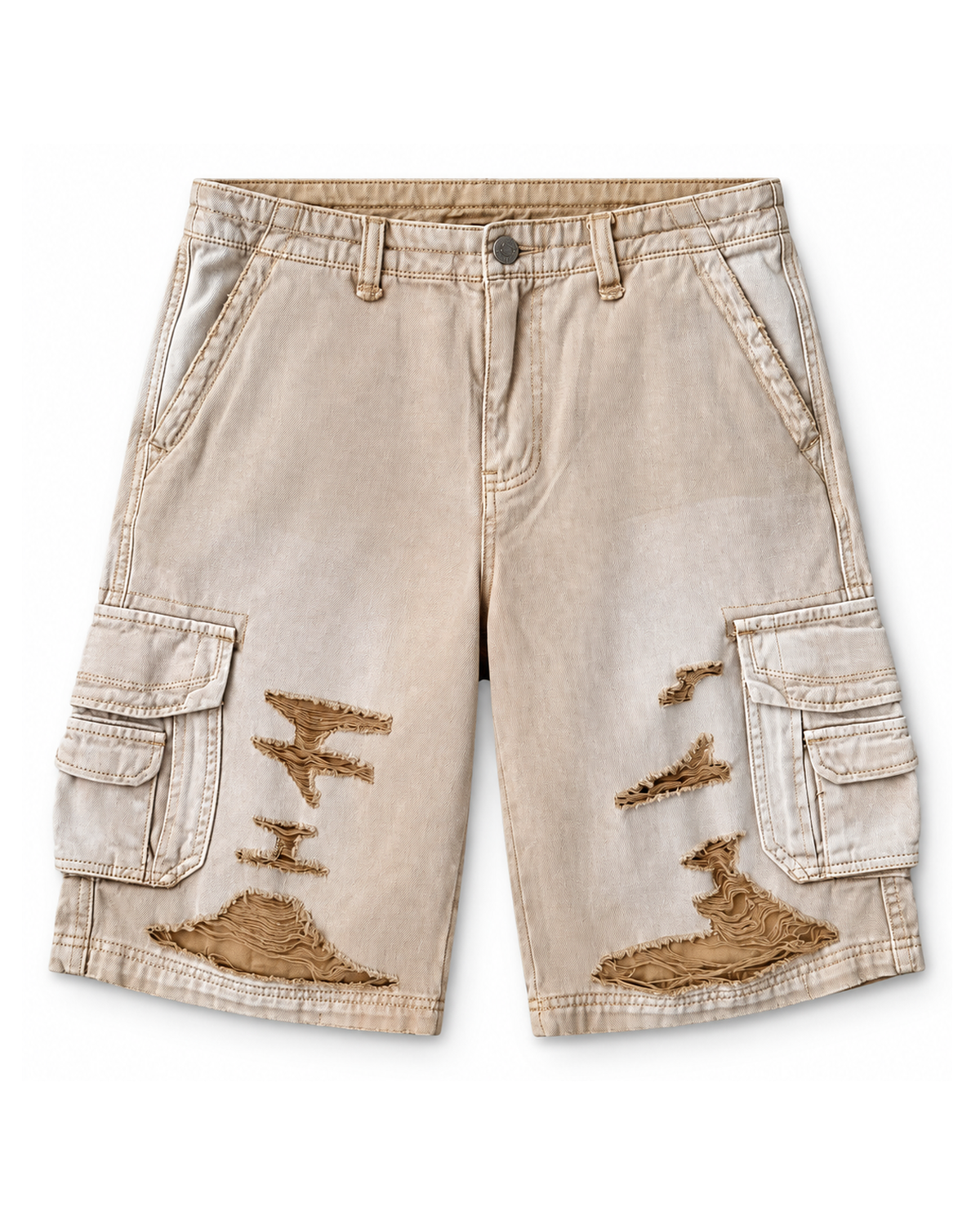Destroyed Cargo Shorts