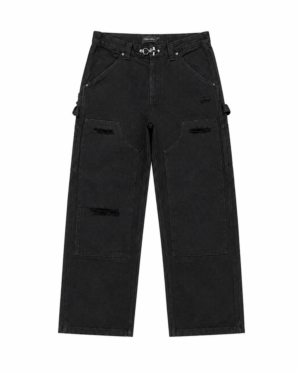 "WORKING MAN" double knees (Black)